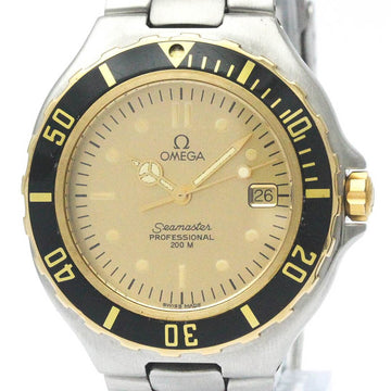 OMEGAPolished  Seamaster Professional 18K Gold Steel Watch 396.1042 BF568510