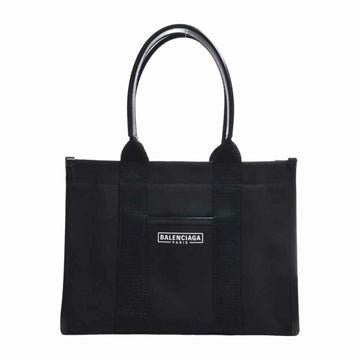 BALENCIAGA Canvas Hardware Handbag 671402 Black Womens