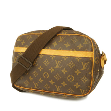 LOUIS VUITTON[3za1018] Auth  Shoulder Bag Monogram Reporter PM M45254