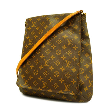 LOUIS VUITTON Shoulder Bag Monogram Musette M51256 Brown Ladies