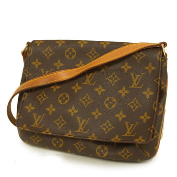 LOUIS VUITTON Shoulder Bag Monogram Musette Tango Short Strap M51257 Brown Ladies