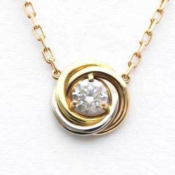 CARTIERPolished  Trinity De  Diamond Gold Necklace B7224900 BF553576