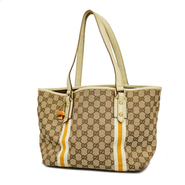 Gucci Tote Bag 137396 Women's GG Canvas Handbag,Tote Bag Beige