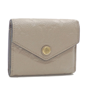 LOUIS VUITTON Trifold Wallet Monogram Implant Portefeuille Zoe Ladies M69800 Tourtrell Beige Compact