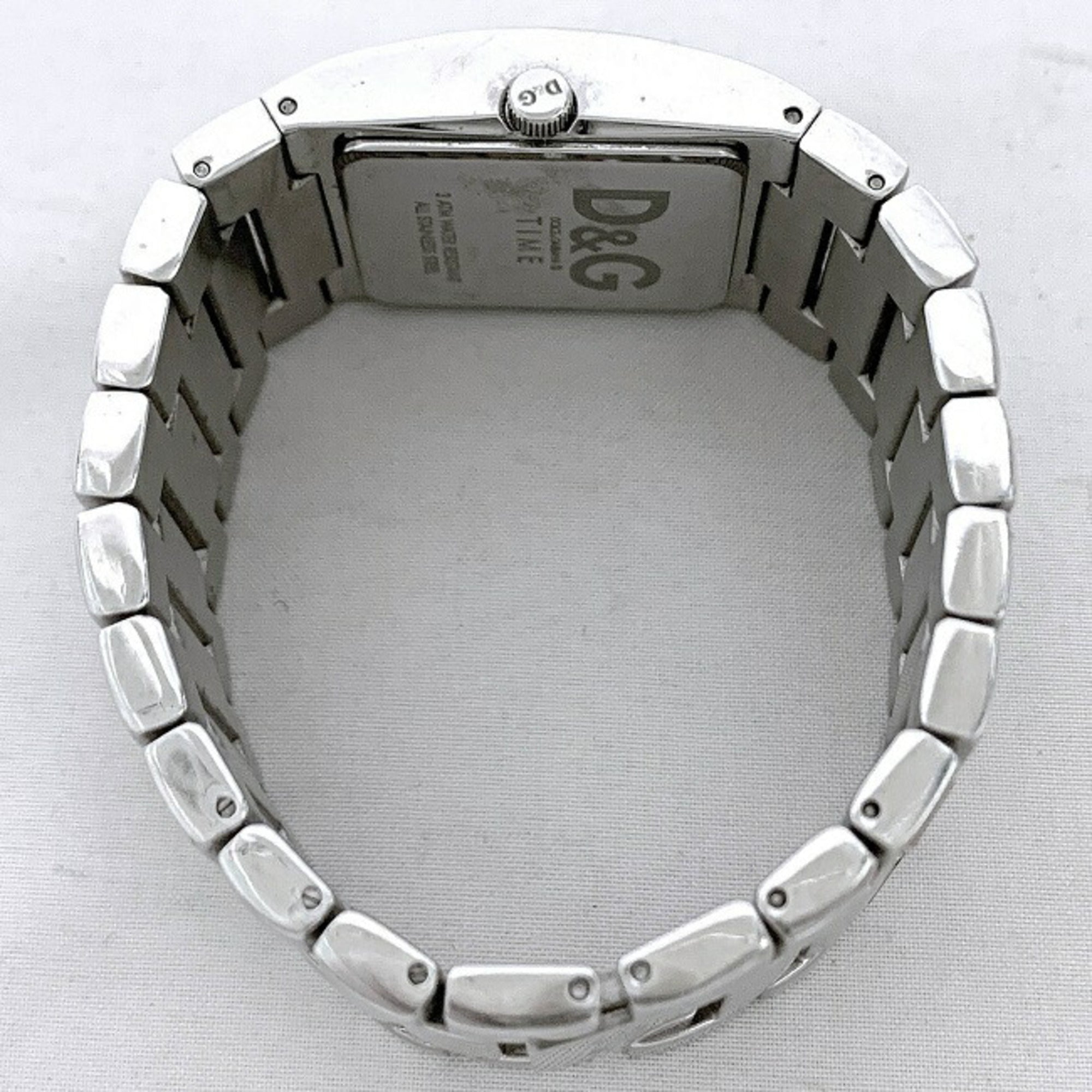 D&g silver watch best sale