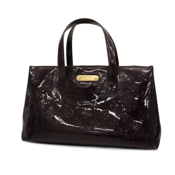LOUIS VUITTONAuth  Monogram Vernis M93641 Women's Handbag Amarante
