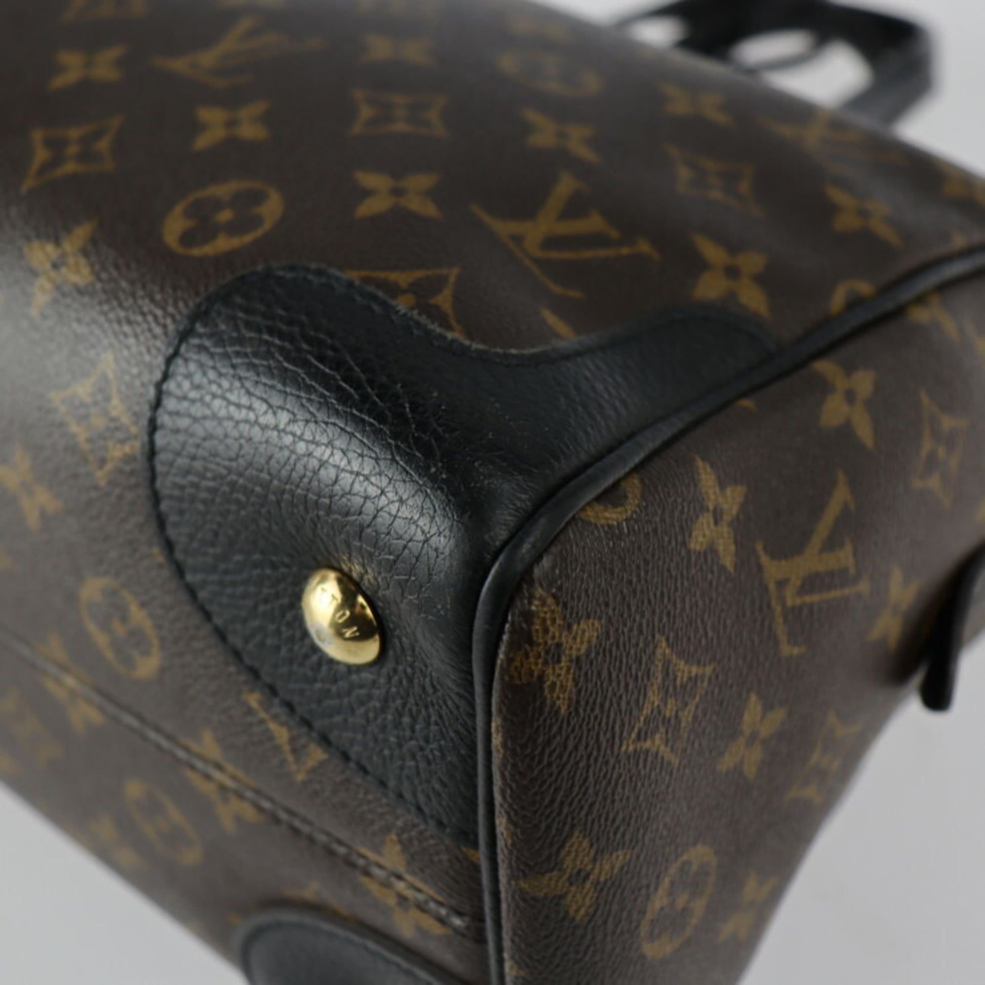 LOUIS VUITTON Handbag M50058 Retiro Monogram macacer Brown Women Used –