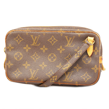 LOUIS VUITTONAuth  Monogram Pochette Marley Bandolier M51828 Women's Shoulder