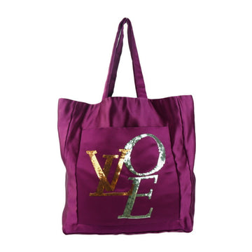 LOUIS VUITTON That's Love Tote Bag M95387 Satin Sequin Violet Shoulder