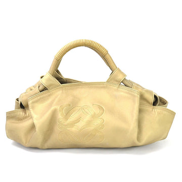 Loewe Handbag Nappa Aire Leather Gold Women's