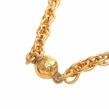 CHANEL long necklace gold ladies