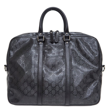 GUCCI GG Imprime Business Bag Black 201480 Briefcase Men's