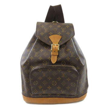 Louis Vuitton M51135 Monsuri GM Monogram Backpack Daypack Canvas Ladies LOUIS VUITTON