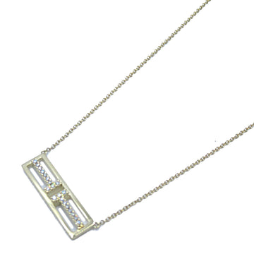 TIFFANY&CO Open Particle Diamond Necklace Necklace Clear K18 [Yellow Gold] Clear