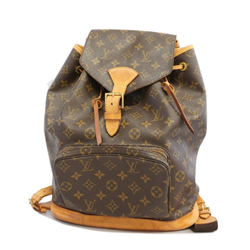 Louis Vuitton Monogram Montsouris GM M51135 Women's Backpack