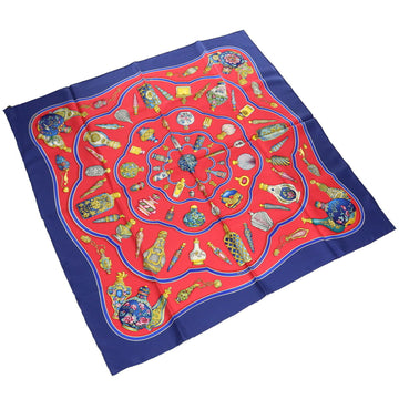 HERMES Carre 90 scarf silk / 100% unisex