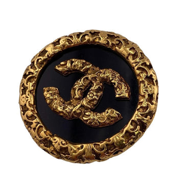 CHANEL 93A Coco Mark Brooch Gold Unisex