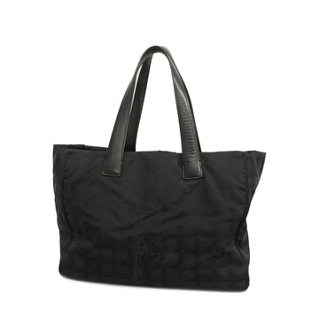 CHANELAuth  New Travel Line Tote Bag Women's Nylon Black