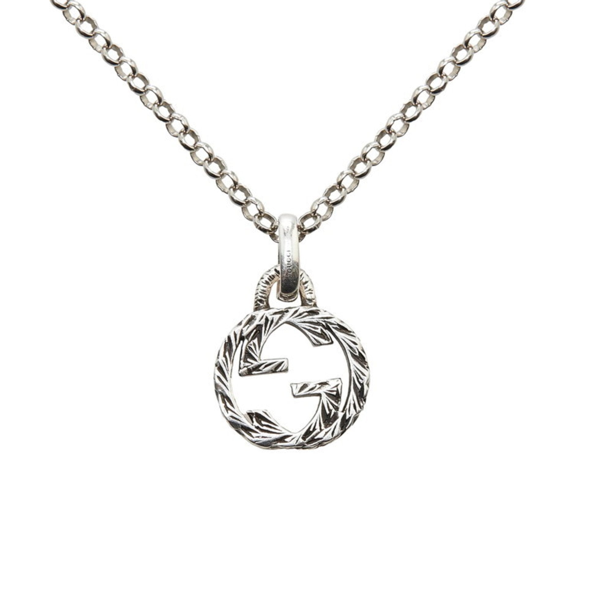 Mens gucci interlocking g necklace hot sale