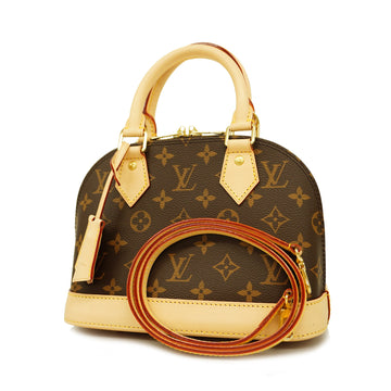 LOUIS VUITTONAuth  Monogram 2way Bag Alma BB M53152