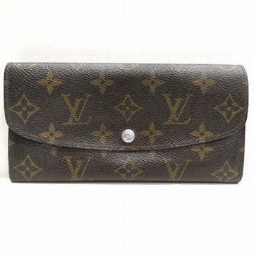 Louis Vuitton Monogram Portefeuille Emily M60136 Wallet Long Ladies