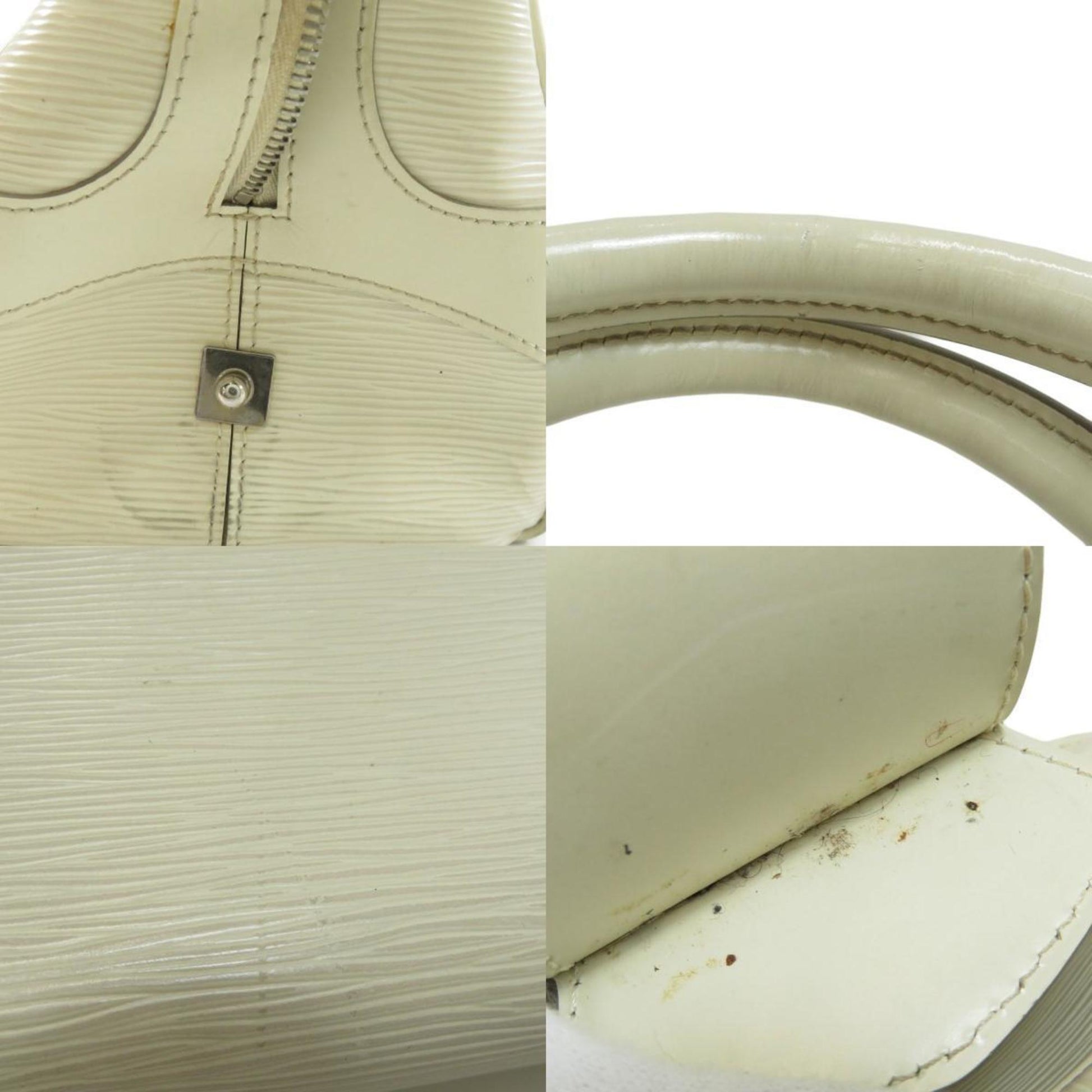 Authentic Louis Vuitton Handbag M6932J Rpi Leather Bowling