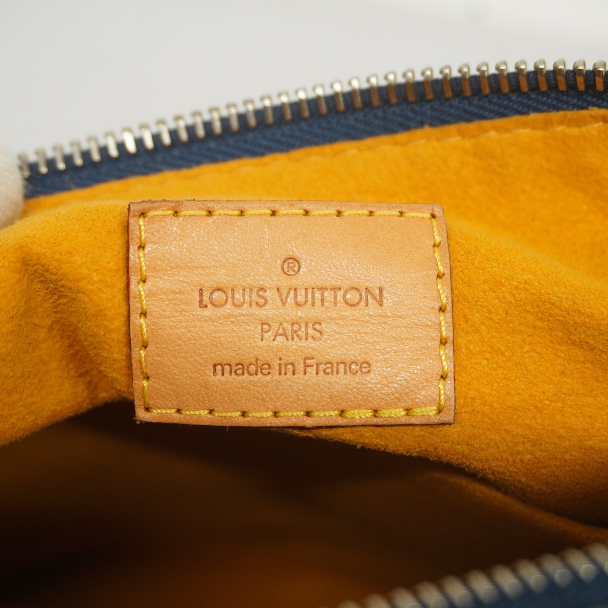 Auth Louis Vuitton Monogram Denim Baggy PM M95049 Women's Shoulder