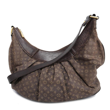 LOUIS VUITTON Shoulder Bag Monogram Idile Rhapsody MM M40403 Brown Ladies