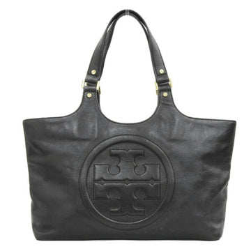 TORY BURCH Leather Tote Bag - Black