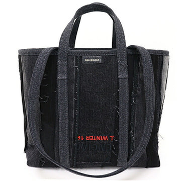 BALENCIAGA horizontal Shopper bag 2way tote shoulder 671409 black