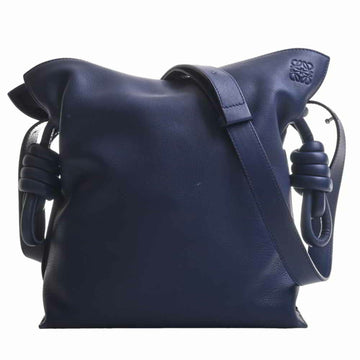 LOEWE Leather Flamenco Anagram 3WAY Shoulder Bag - Blue