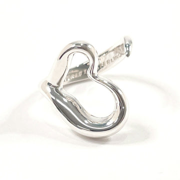 TIFFANY Open Heart Elsa Peretti Ring Silver 925 &Co. Women's