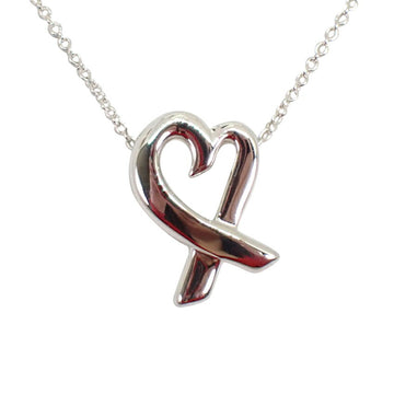 TIFFANY 925 loving heart pendant necklace