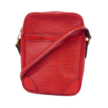 LOUIS VUITTONAuth  Epi Danube M45637 Women's Shoulder Bag Castilian Red