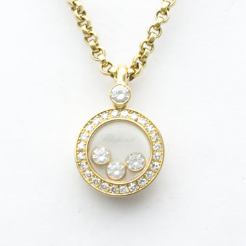 CHOPARDPolished  Happy Diamonds Necklace 18K Yellow Gold 79/3957 BF553598