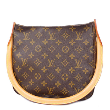 LOUIS VUITTON Shoulder Bag Monogram Looping MM M51146 Brown Ladies