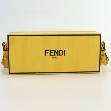 FENDI Box type shoulder bag 7VA520 ADP6 leather unisex