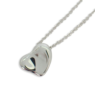 TIFFANY 925 full heart pendant necklace