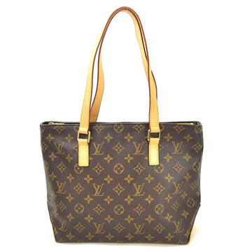 Louis Vuitton Shoulder Bag Tote Monogram Piano Brown Canvas Ladies M51148