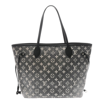 LOUIS VUITTON Monogram Neverfull MM Gray M21465 Women's Jacquard Tote Bag