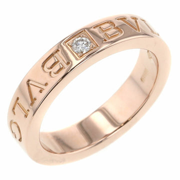 Bvlgari Ring / Double 1P 341816 K18 Pink Gold No. 9 Ladies BVLGARI