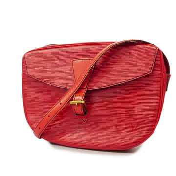 LOUIS VUITTONAuth  Epi Genefille M52157 Women's Shoulder Bag Castilian Red