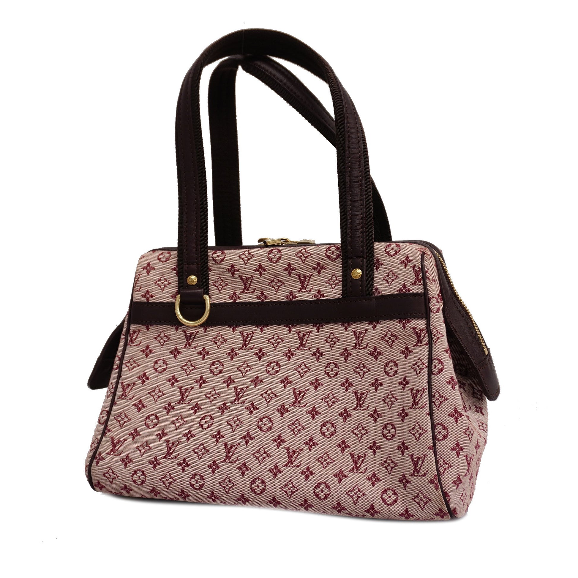 Auth Louis Vuitton Monogram Mini Josephine PM M92216 Women's Shoulder Bag  Cerise