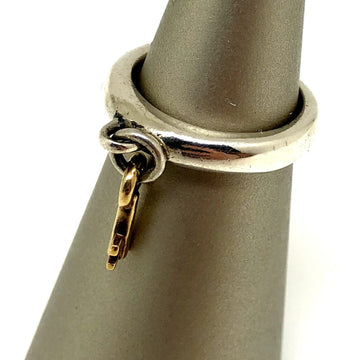 TIFFANY&Co.  Ring Key Motif SV925 750 K18 Women's Combi No. 10