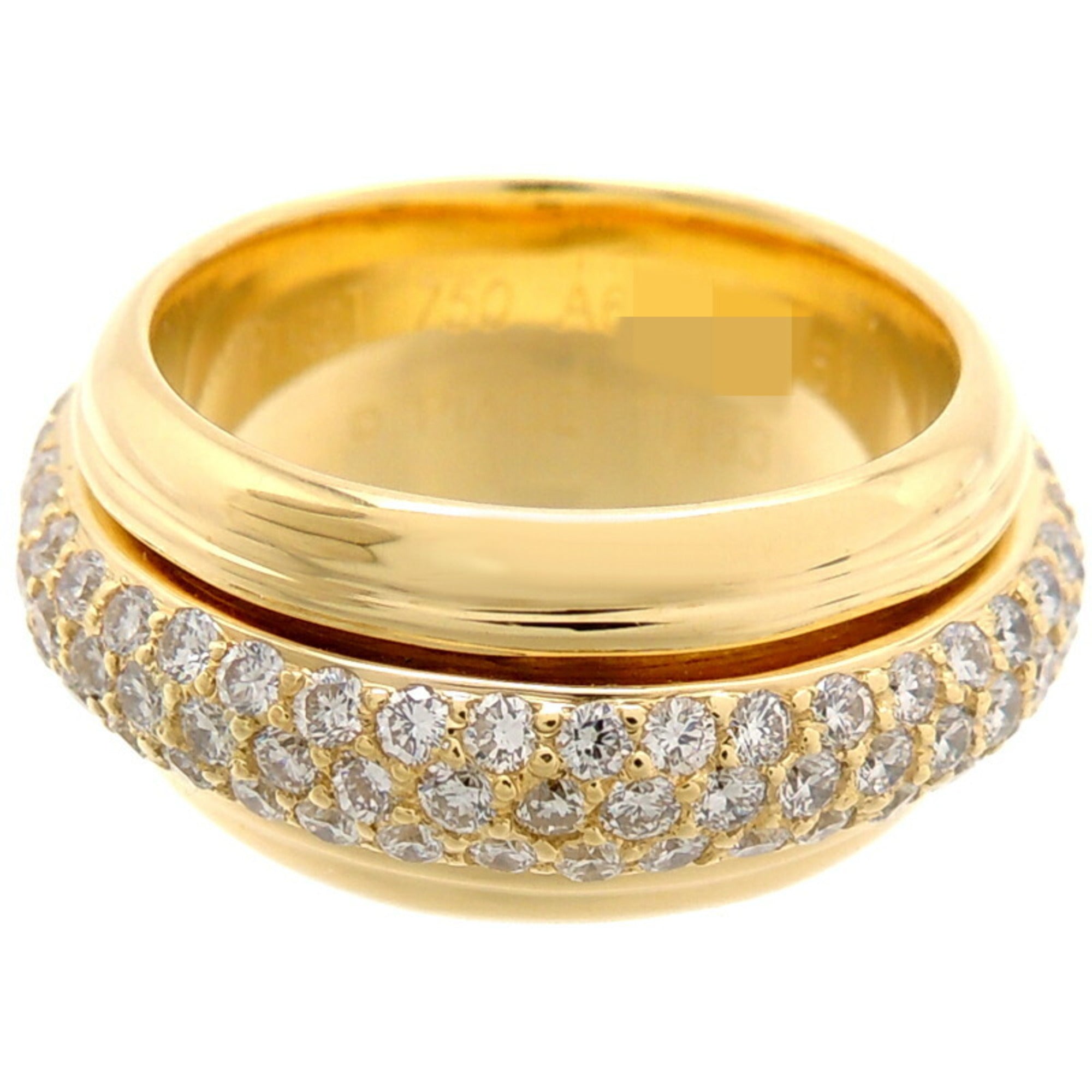 Piaget 51 Diamond Possession Women s Ring 750 Yellow Gold No. 11