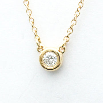 TIFFANY Diamonds By The Yard By The Yard Pink Gold [18K] Diamond Women's Fashion Pendant Necklace [Pink Gold]