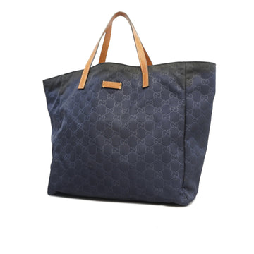 Gucci Tote Bag 282439 Women's Nylon Handbag,Tote Bag Brown,Navy