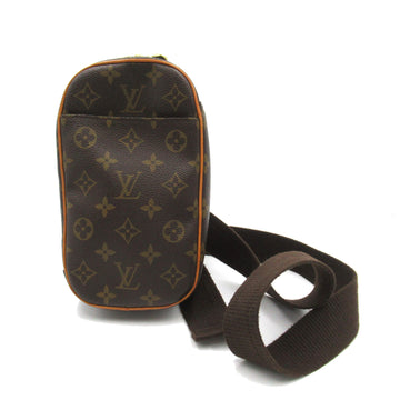 LOUIS VUITTON Pochette Gange Brown Monogram PVC coated canvas M51870