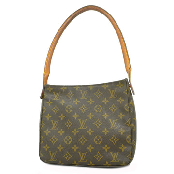 LOUIS VUITTONAuth  Monogram Looping MM M51146 Women's Shoulder Bag