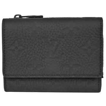 LOUIS VUITTON Portefeuille Pilot Bifold Wallet Monogram Taurillon Black M82556